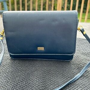 Blue crossbody bag
